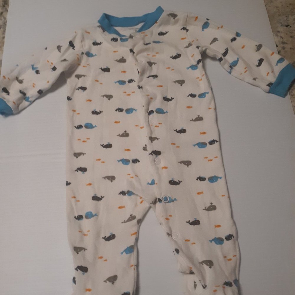 Boys button up sleeper